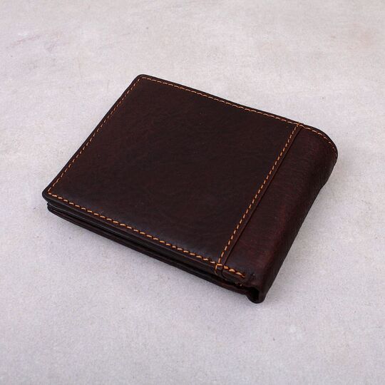 Мужской кошелек "WESTAL", коричневый П4407