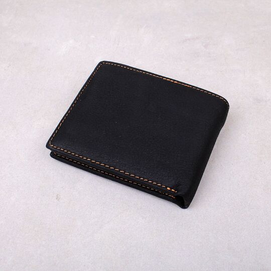 Мужской кошелек "WESTAL", черный П4408