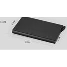 Визитница, черная П0314