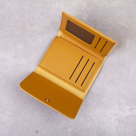 Жіночий гаманець "Свинка", жовтий П4423