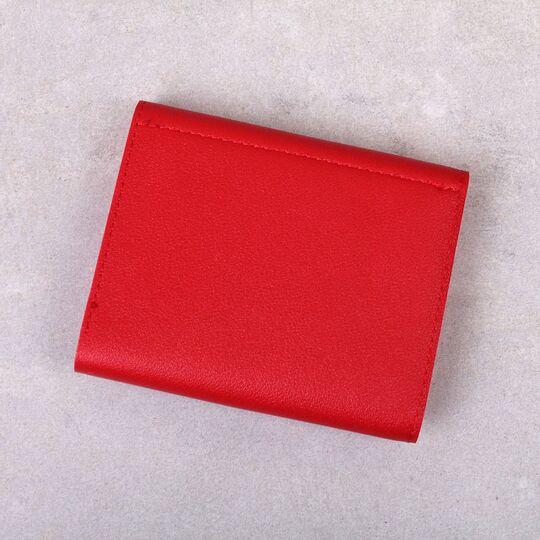 Жіночий гаманець "Свинка", червоний П4428