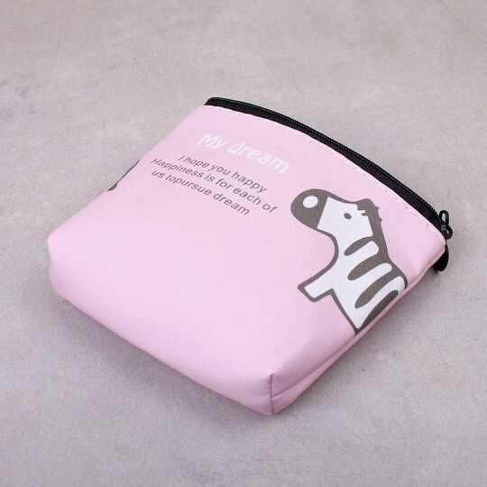 Жіночий гаманець для монет "Зебра", П4434