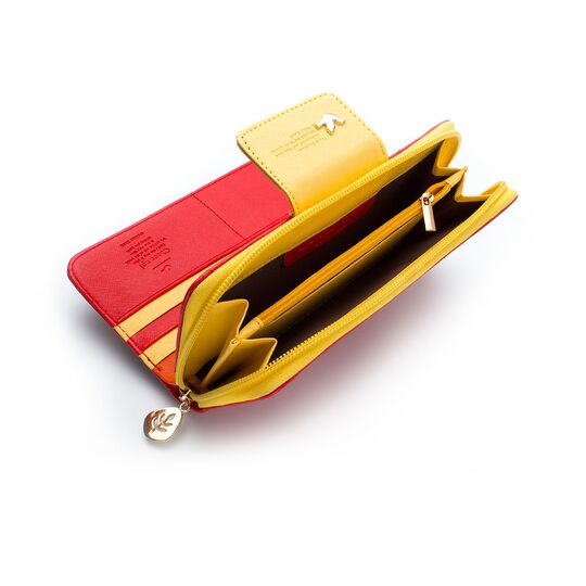 Жіночий гаманець, червоний П4448