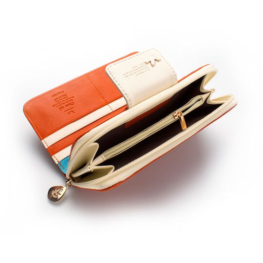 Жіночий гаманець, помаранчевий П4449