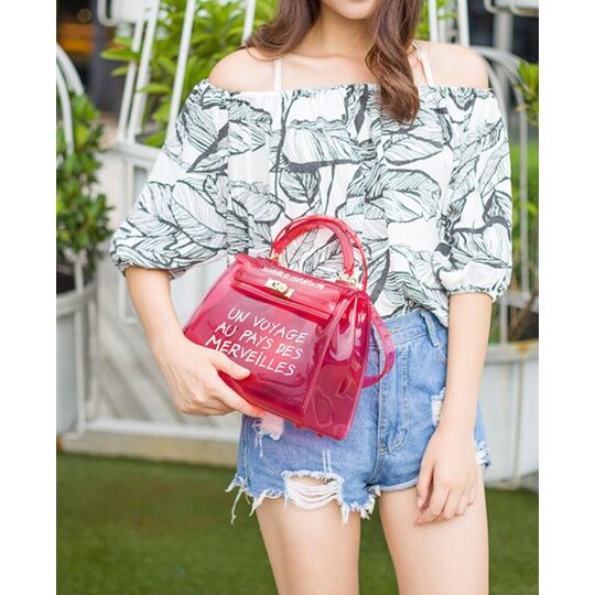 Жіноча сумка прозора П0318