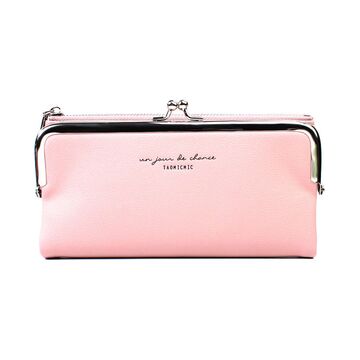 Жіночий гаманець "WEICHEN", рожевий П4458