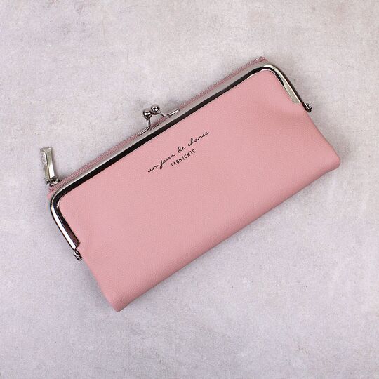 Жіночий гаманець "WEICHEN", рожевий П4458