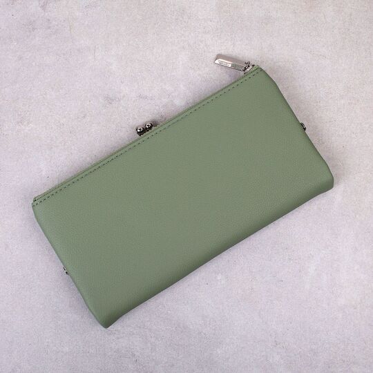 Жіночий гаманець "WEICHEN", зелений П4459