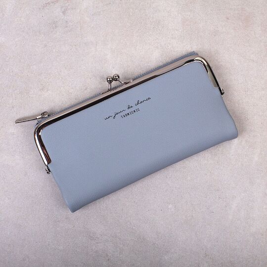 Жіночий гаманець "WEICHEN", синій П4460