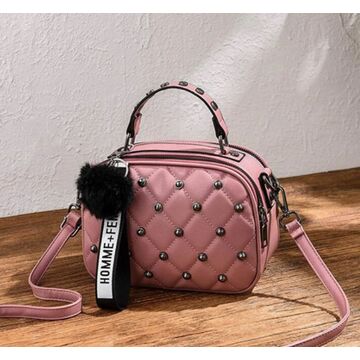 Женская сумка, розовая П4465