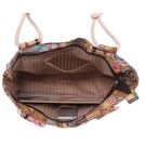 Женская сумка с цветами П0319