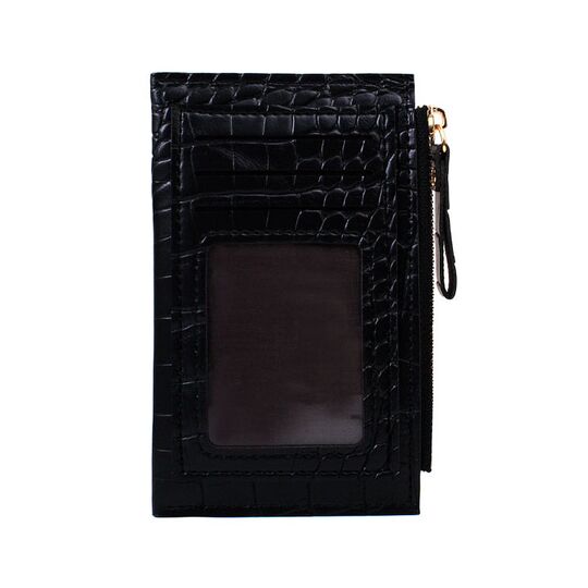 Жіночий гаманець, чорний, П4471