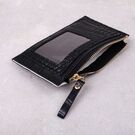 Женский кошелек, черный П4471