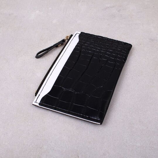 Женский кошелек, черный П4471