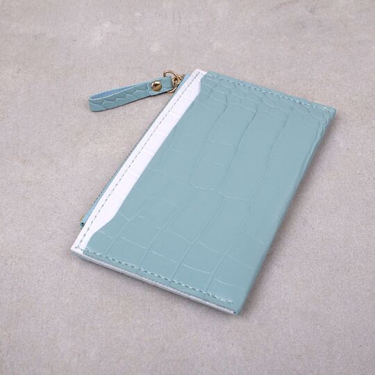 Жіночий гаманець, блакитний П4472