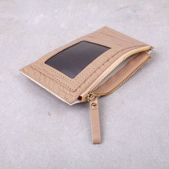 Женский кошелек, бежевый П4473