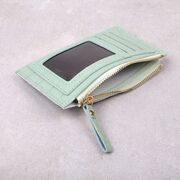 Жіночий гаманець, зелений П4475