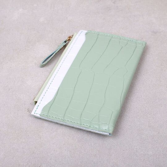 Женский кошелек, зеленый П4475