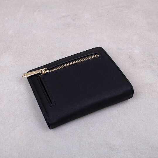 Жіночий гаманець "WEICHEN", чорний П4478