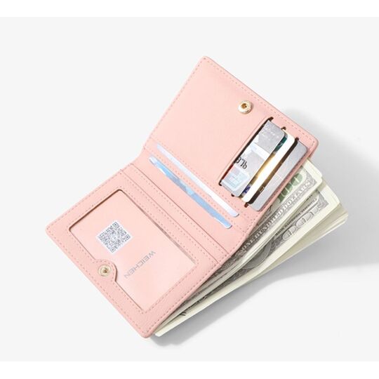 Жіночий гаманець "WEICHEN", червоний П4479