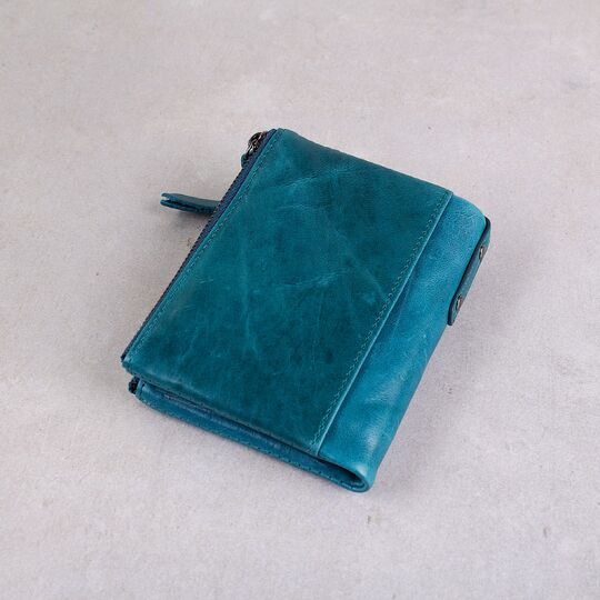 Чоловічий гаманець Contact'S, синій П0321