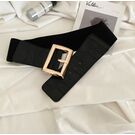 Широкий жіночий ремінь, чорний П4493