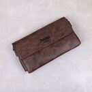 Барсетка чоловіча "JEEP BULUO", коричнева П4505