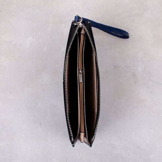 Жіночий гаманець, синій П4507