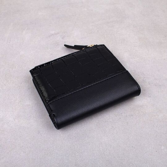 Жіночий гаманець, чорний П4508