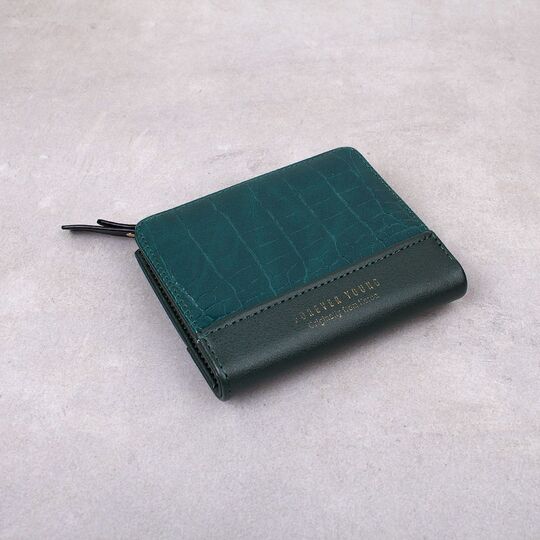 Жіночий гаманець, зелений П4509