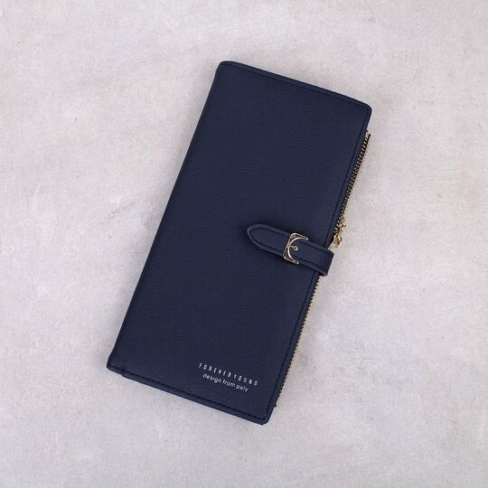 Жіночий гаманець WEICHEN, синій П4513