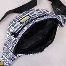 Сумка поясна, бананка, "Україна", біла вишиванка П4518