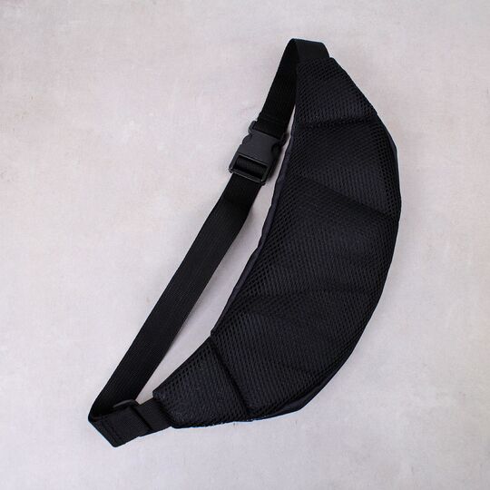 Сумка поясная, бананка "Паляниця", черная П4520