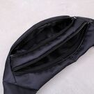 Сумка поясная, бананка "Паляниця?", черная П4522