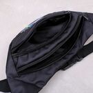 Сумка поясна, бананка, "Русский военный корабль, иди нах", чорна П4524