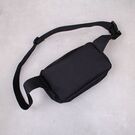 Сумка поясна, бананка, чорна П4539