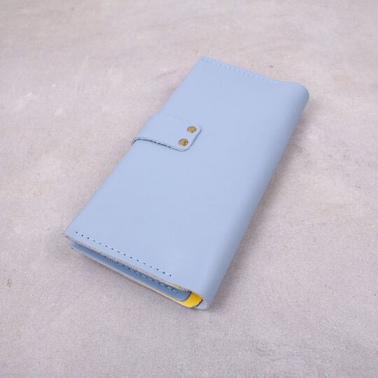 Женский кошелек "Ukraine", голубой П4540