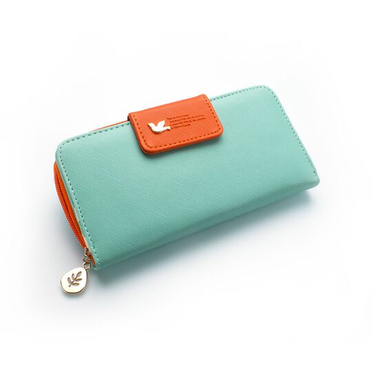 Жіночий гаманець, зелений П0327