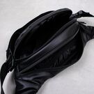 Сумка поясная, бананка, "City" черная П4542