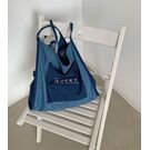 Жіноча сумка шопер, джинсова П4545