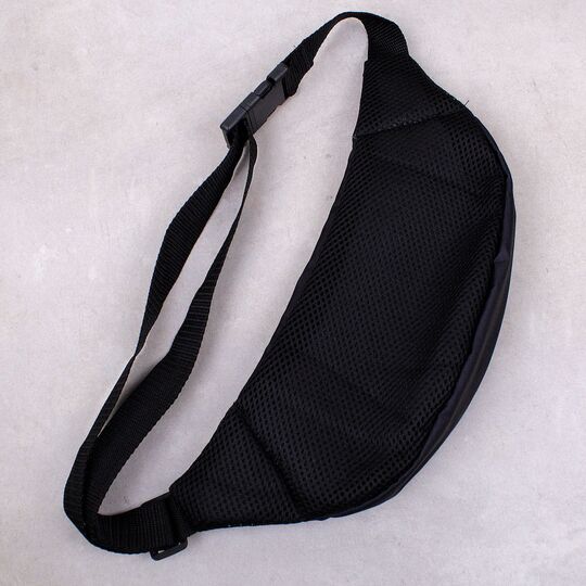 Сумка поясна, бананка, "Доброго вечора, ми з України", чорна П4547