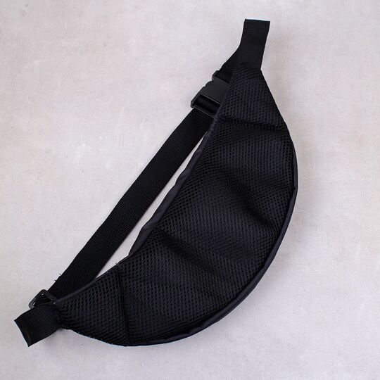 Сумка поясна, бананка, "Доброго вечора, ми з України", чорна П4553