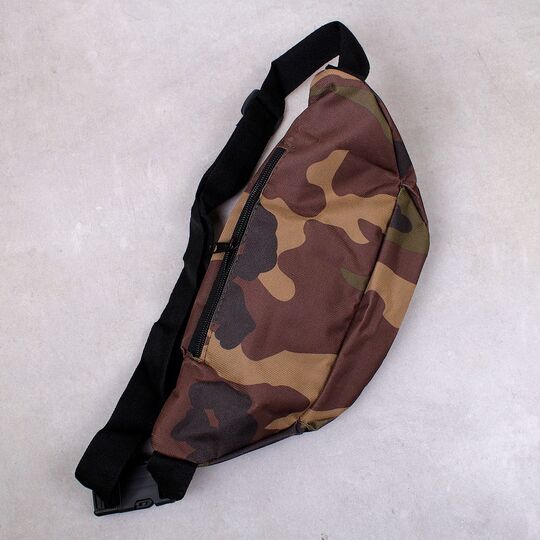 Сумка поясна, бананка, камуфляж П4556
