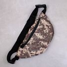 Сумка поясная, бананка, камуфляж П4558