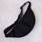 Сумка поясна, бананка, "Доброго вечора, ми з України", чорна П4563