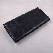 Женский кошелек, черный П4565