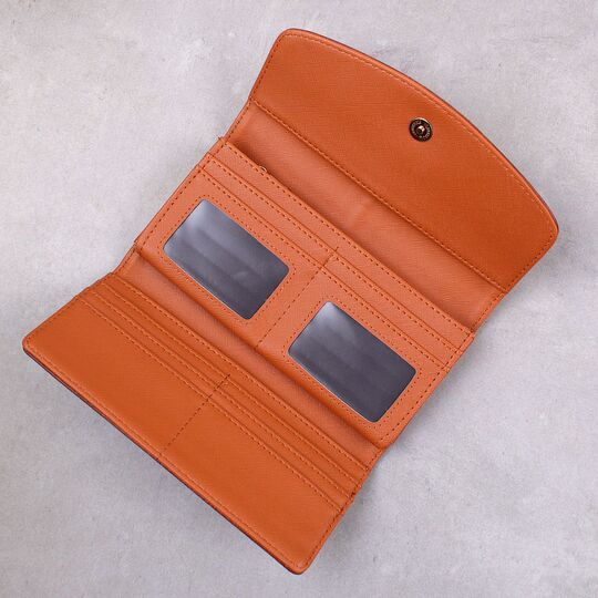 Женский кошелек, коричневый П4566