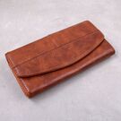 Женский кошелек, коричневый П4566