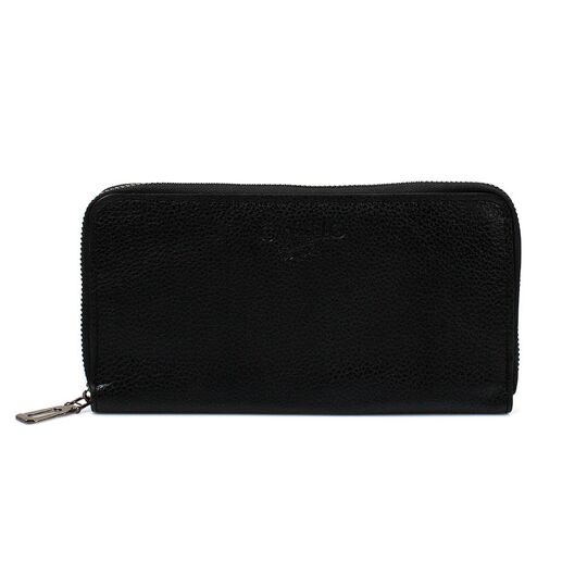 Мужской кошелек, барсетка, черный П4570