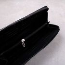 Мужской кошелек, барсетка, черный П4570